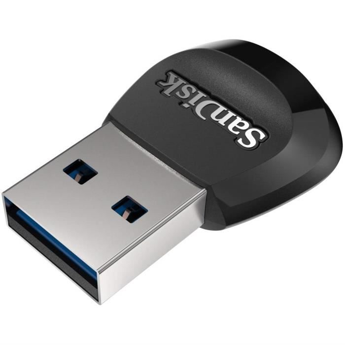 Sandisk Mobilemate Duo - Adaptateur microSD vers SD - USB 2.0