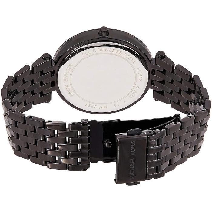 Michael kors darci watch black discount