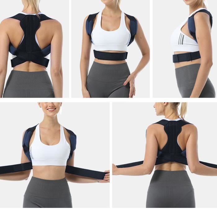 Correcteur de posture réglable Support d'épaule dans le haut du
