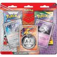 Cartes Pokémon - ASMODEE - Pack 2 Boosters Octobre 2023 - 3 cartes brillantes - Code JCC inclus-0