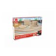 Hape Kit d'extension de voie surélevée, accessoire de chemin de fer en bois, 6 piliers, jeu éducatif pour enfants Hape Kit d'extension de voie surélevée, accessoire de chemin de fer en bois, 6 piliers, jeu éducatif pour enfants