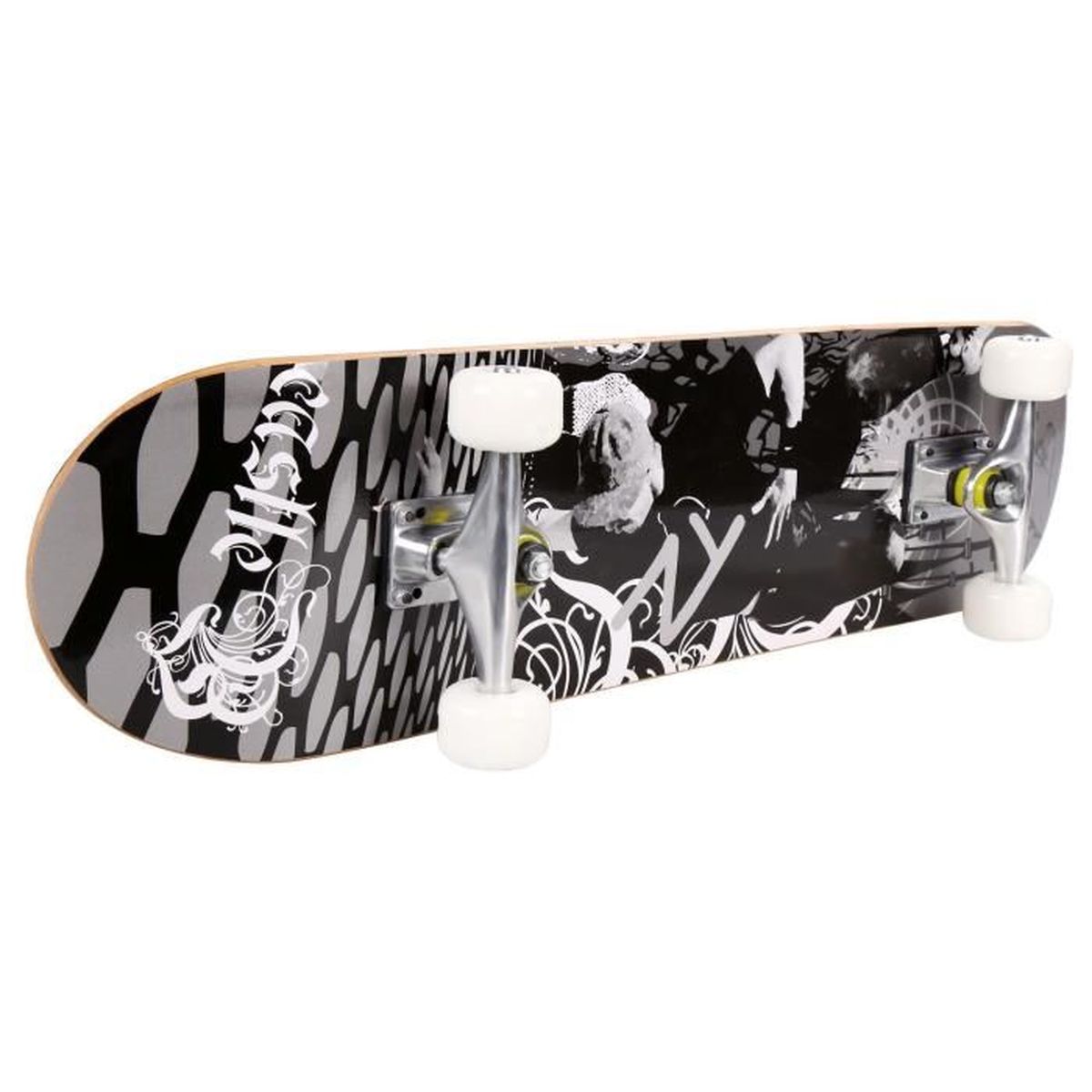 Finger Skateboard Pro – érable 5 Plis – 100 X 30 Mm – Trucks Alliage – Roues PU – ABEC-7