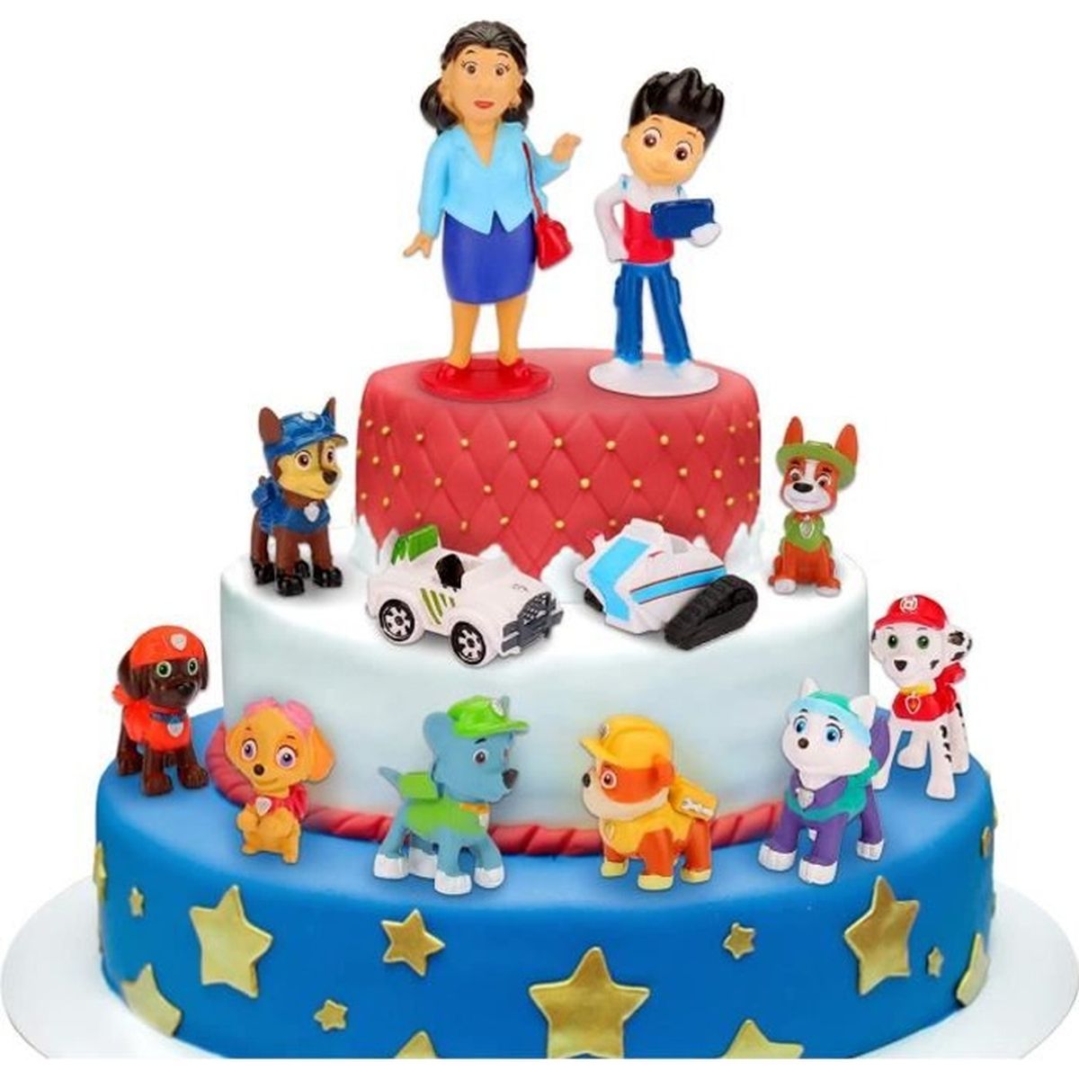 Figurine Pat Patrouille Gateau Pat Patrouille Figurine Deco Gateau Pat Patrouille Figurine Decoration Pat Patrouille Pour Enfants Cdiscount Au Quotidien