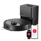 Roborock Q10 S5+ (S8 Plus Amélioré)Set Aspirateur Robot Laveur avec Station, 10000 Pa Aspiration, Double Anti-emmêlement
