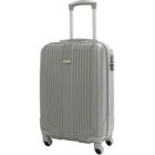 Valise taille cabine Alistair - Collection Airo - 4 roues - ABS ultra résistant - Gris
