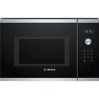 Micro-ondes encastrable - BOSCH Série 6 - BFL554MS0 - Noir / Inox - 59,4 x 38,8 x 38,3 cm