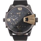 Montre - DIESEL - DZ7377 - Chronographe - Cuir Noir - Résistante 3 ATM - Analogique