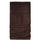 LINNEA Serviette invité 33x50 cm JULIET Marron 520g/m2