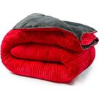 COUETTE COTTON CLUB ROUGE 140x200cm | Couette reversible by Sampur | Thermorégulatrice