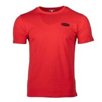 T-shirt manches courtes col rond coton doux 1984 floqué raoul Homme REDSKINS Rouge