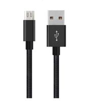 Cable de charge Micro USB 1 Mètre pour téléphone Samsung Galaxy Trend S7560 Couleur Noir -Marque YuanYuan