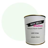 Peinture radiateur à base de laque acrylique aspect velours-satin Aqua Radia - 750 ml Teinte Vert D eau