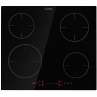 Table de cuisson à induction encastrable Klarstein Virtuosa EcoAdapt - 4 zones - 7200W - Noir
