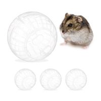 Lot de 4 boules hamster transparentes - 10027195-0
