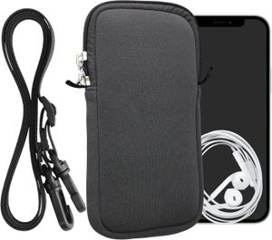 Housse Smartphone Universelle Avec Dragonne - Étui Portable Tactile Imperméable, Pochette Téléphone Dragonne