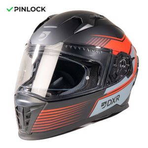 Casque Moto Intégral Mirage Zephyr - Homologué ECE 22.06 - Avec Visière Solaire Et Pinlock - Pour Scooter Et Moto - 9