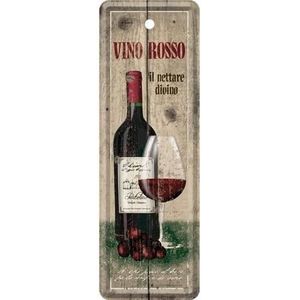 MARQUE-PAGE Marque-pages en métal : Vino Rosso (vin rouge)