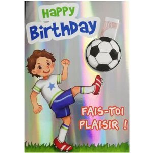 Carte Anniversaire Foot Cdiscount