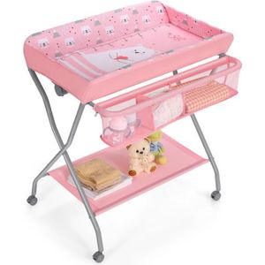 Table A Langer Avec Baignoire A Roulette Cdiscount