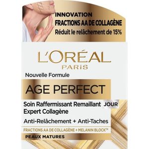 ANTI-ÂGE - ANTI-RIDE Crème de Jour Age Perfect Nouvelle Formule L'OREAL PARIS - Peaux matures - 50 ml