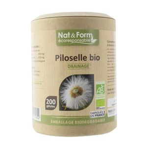 COMPLEMENTS ALIMENTAIRES - SILHOUETTE Nat & Form Eco Responsable Piloselle Bio 200 gélules