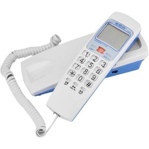 Téléphone fixe Bewinner Mode Téléphone Filaire Standard Fsk-Dtmf 