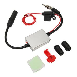 Qiilu Antenne Radio, Antenne FM Fil Amplificateur D'antenne De Radio FM