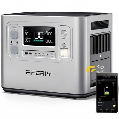 Batterie Supplémentaire AFERIY 2048Wh - Compatible AF-P280, Extension Autonomie Générateur Portable, Jusqu'à 4 Batteries En Parallèle