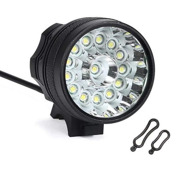 Lampe Vélo Avant Puissante REHKITTZ Lumiere Velo 3300 Lumen Super