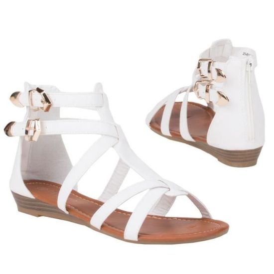 nu pied blanc