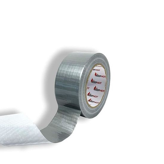 Ruban Adhésif Aluminium 3M VentureClad - 100 Mm X 50 M - Pour Isolation Thermique Et étanchéité - Parfait Pour Le Bricolage