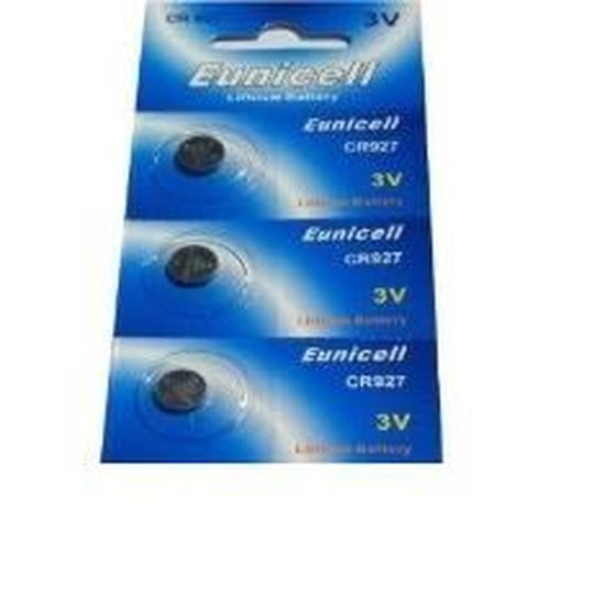 Lot De 3 Piles CR927 Lithium 3V Eunicell - Équivalent DL927, ECR927 - Envoi Suivi