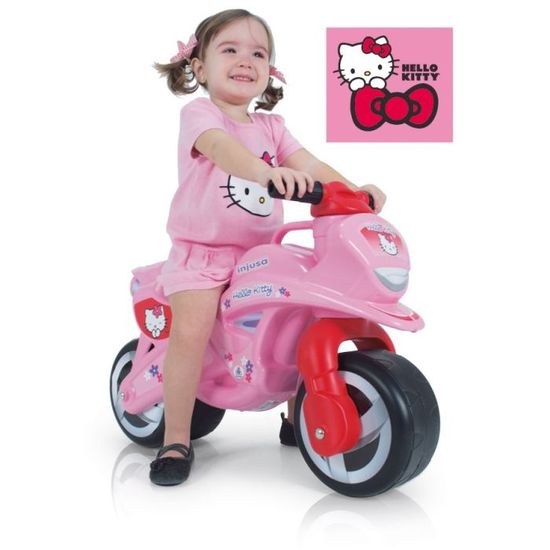 Porteur Enfant Hello Kitty 2-en-1 – Pousseur Et Rangement, Sécurisé, Fabriqué En France, Dès 12 Mois