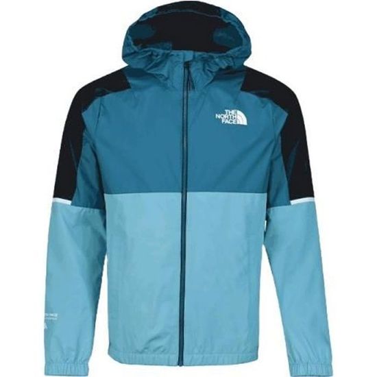 Coupe Vent Veste North Face Bleu Et Noir VESTES COUPE-VENTS THE