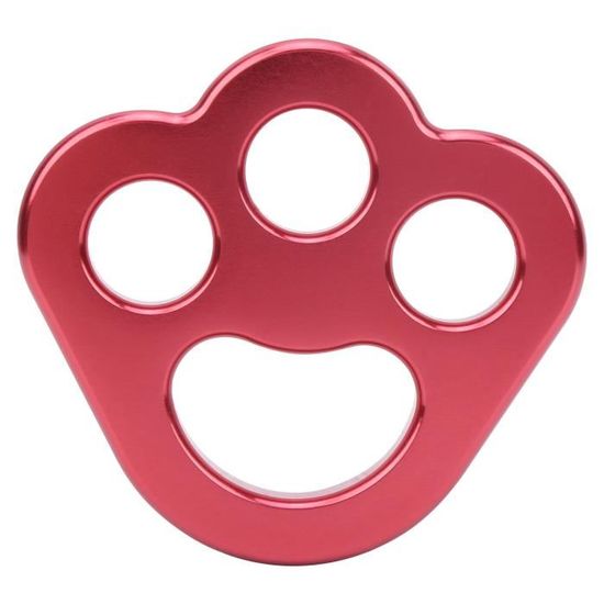 Plaque De Gréement 8 Trous – Alliage Alu/Mg, Résistance 36KN, Symétrique, Pour Escalade Et Sauvetage