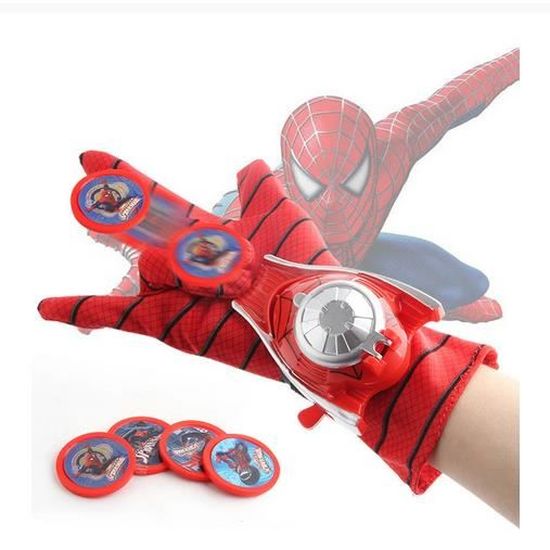 Lot De 2 Gants De Lancement, Gants De Cosplay En Plastique Pour Enf Lanceur De Heros Jouets Educatifs Amusants Pour Enf Amz B