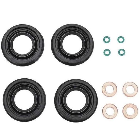Kit Joints Injecteur 1.6 HDi - 4 Joints Toriques, Carénages, Rondelles Cuivre, Compatible Berlingo C2 C3 C4 - 11