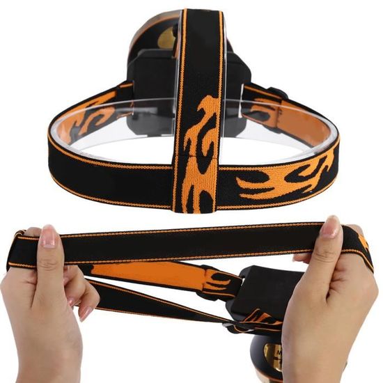 Lampe Frontale Solaire Rechargeable 90000LM - LED T6, étanche, Batterie Incluse, Portable