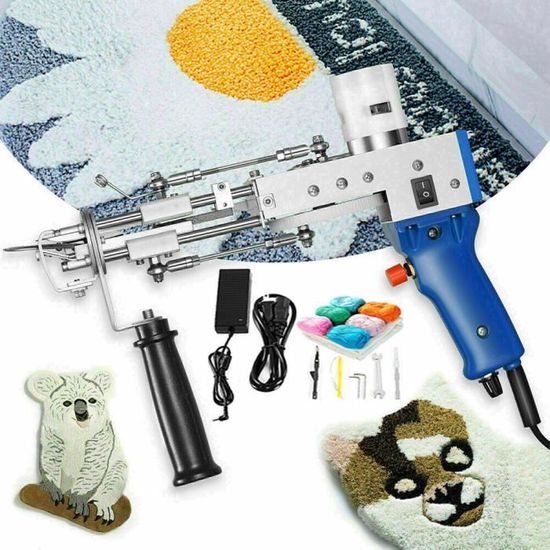Pistolet à touffeter, 2 en 1 Pistolet à touffeter pour Tapis Pistolet à Pistolet à touffeter, 2 en 1 Pistolet à touffeter pour Tapis Pistolet à