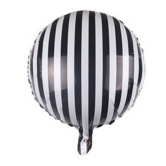 10 Ballons Animaux Poule Gonflables - Blanc & Noir - Décoration Anniversaire Ferme