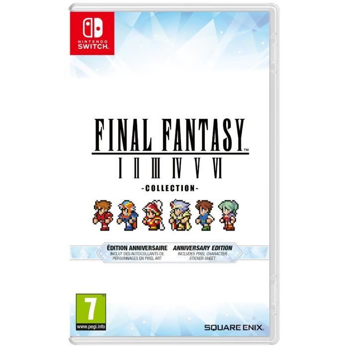 Final Fantasy I à VI - Jeu Nintendo Switch -