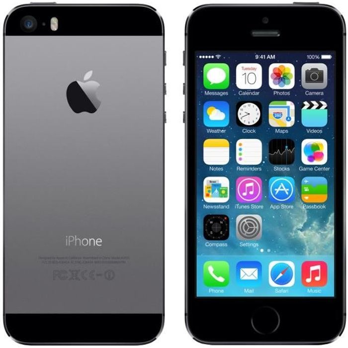 Apple iPhone 5S 16 Go Gris Sidéral