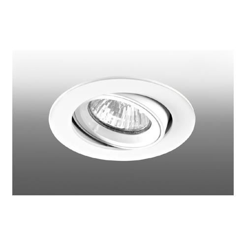 spot encastré rond orientable gu10 aric speed 70-230 blanc