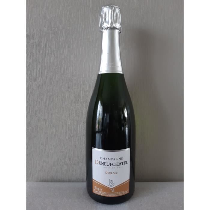 CHAMPAGNE DEMI-SEC 75 CL Maison DENEUFCHATEL