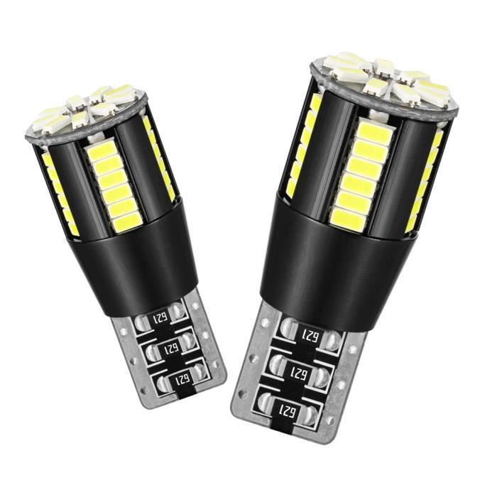 Les ampoules de la voiture T10 LED d'erreur libres peuvent bus blanc 12V-24V d'ampoule de côté du blanc W5W 501 de xenon