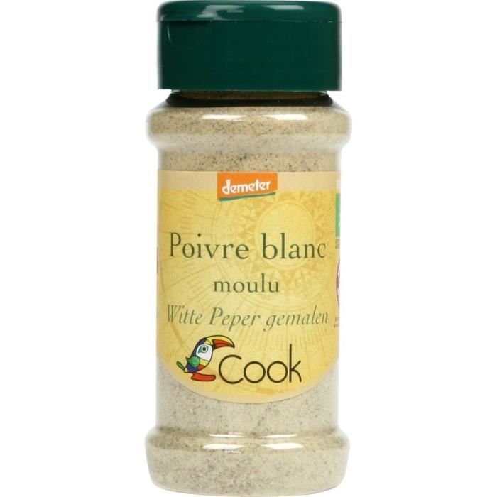 COOK - POIVRE BLANC GRAINS 50G