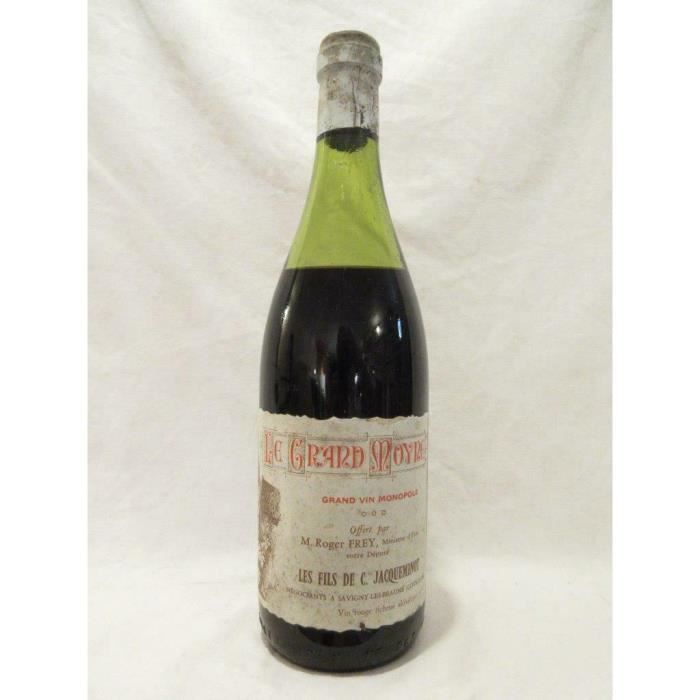 VDF le grand moyne monopole (b2) les fils de jacqueminot (capsule abîmée) rouge années 70 - VDF france