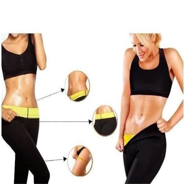 Ensemble Pantalon + Gilet +Ceinture De Sudation Intensive Sauna Minceur Sportif Aa49913