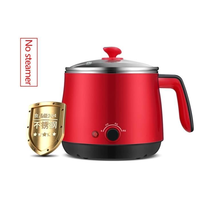 220V multi fonction cuisinière électrique 1.5L cuisson ménage mini puissance marmite petite cuisinière électrique~No ste*HH4425