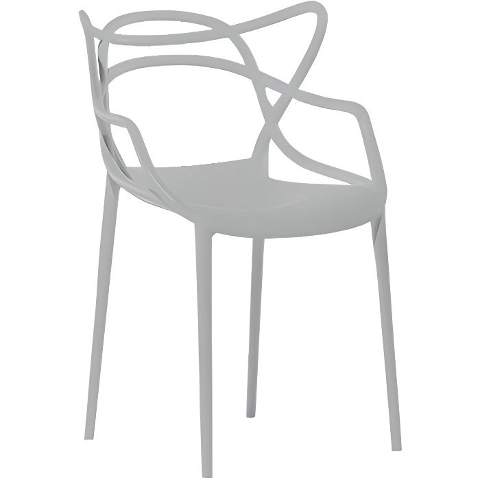 Kartell 586507 Chaise Masters Gris Import Allem…
